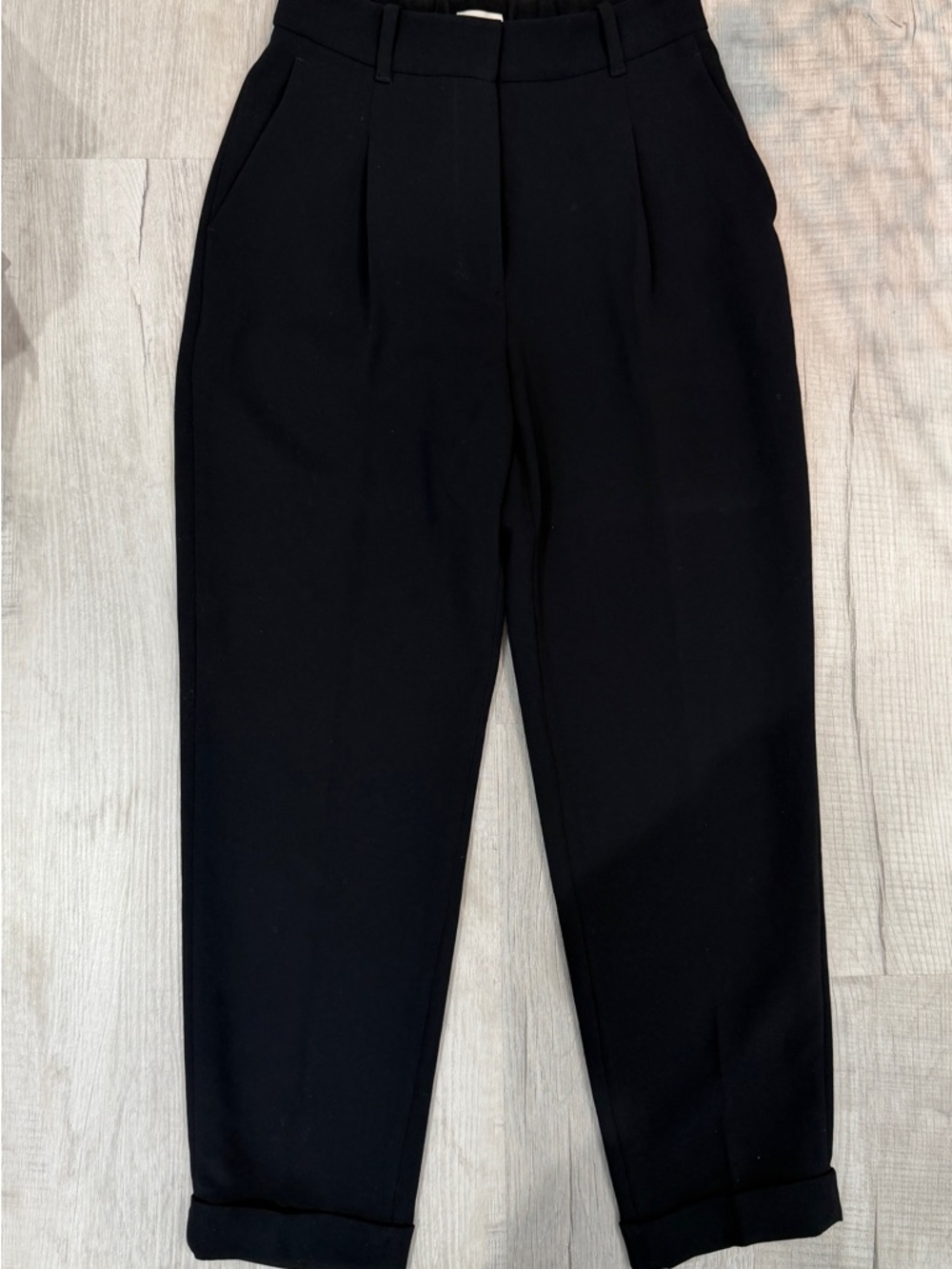 Wilfred Black High-Rise Tailored Pants